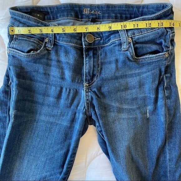 Kut from The Cloth Straight Leg Jeans - Size 6 - Picture 11 of 12